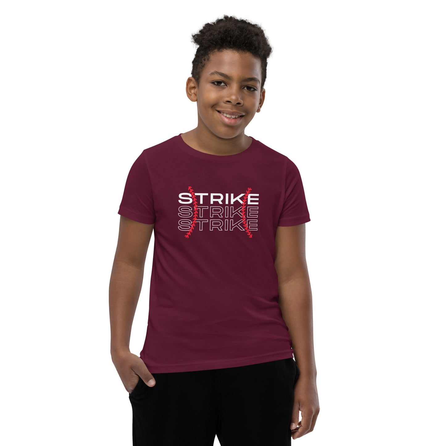 Strike Strike Strike - Youth Short Sleeve T-Shirt